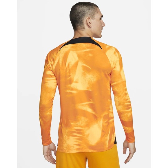 Nike Netherlands 22/23 Stadium Home Long Sleeve Soccer jersey Sz Med DN0669-845 - Picture 2 of 6